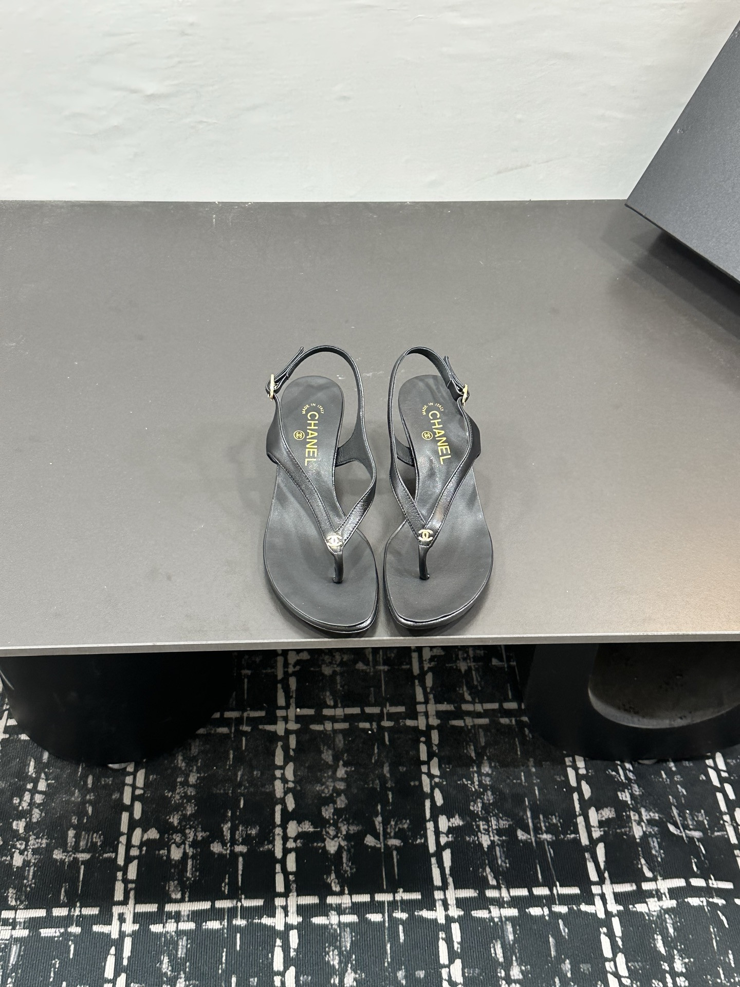UA Chanel Sandals
