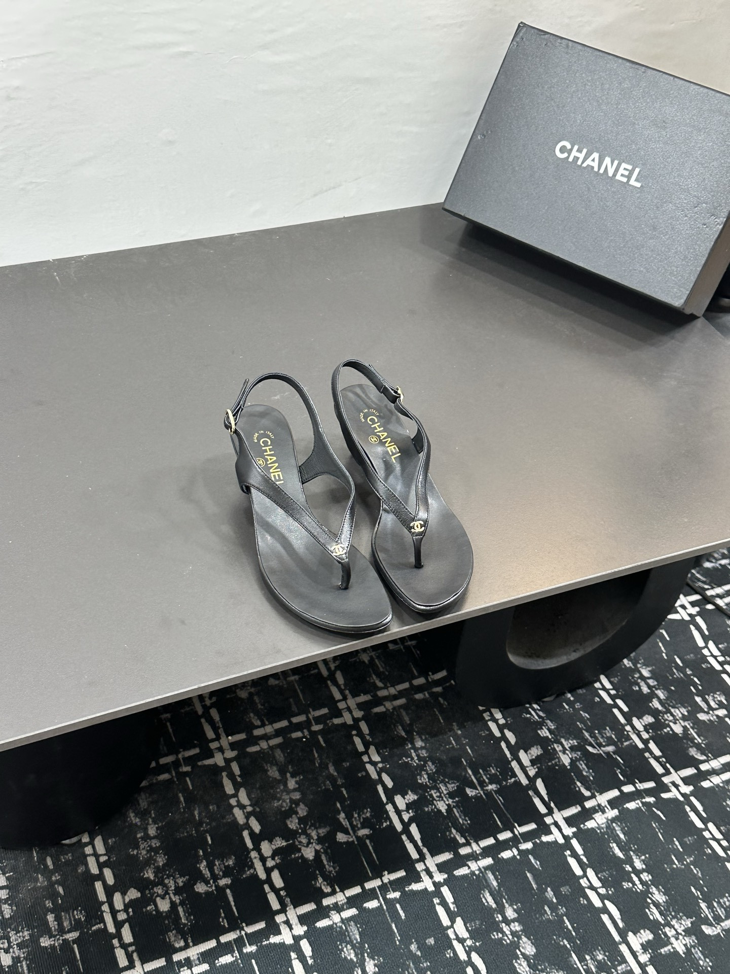 UA Chanel Sandals
